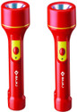 BAJAJ 2W RAFTAAR JUMBO LED TORCH RED PACK OF-02 Torch