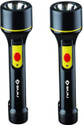 BAJAJ 2W RAFTAAR JUMBO LED TORCH BLACK PACK OF-02 Torch