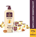 Bajaj Almond Drops Body Lotion - 610ml + Soap 125*3 (2 Items in the set)
