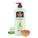 Bajaj Almond Drops Ultralight Body Lotion for Women and Men | Refreshing Hydration- Aloe Vera, Almond Oil &amp; Vitamin E, 400 ml