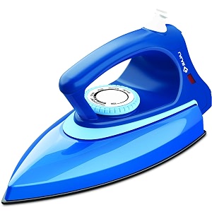 bajaj canvas metallique blue dry iron 1000w regular