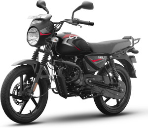 bajaj ct 125x booking for ex-showroom price ebony blue red decal