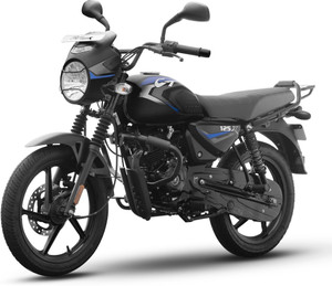 bajaj ct 125x booking for ex-showroom price ebony blue black decal