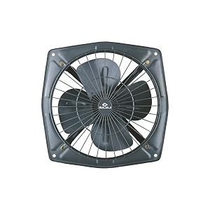 bajaj freshee 300 mm exhaust fan  strong metal body  high speed  low power consumption  easy to mount  2 yrs warranty metallic grey