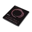 Bajaj ICX 200FP 2000 W Induction Cooktop | 7 Pre-Set Menus | Digital Display | Cool Touch Surface | 1 Year Warranty 【Black】