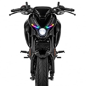 bajaj pulsar n250n160n150 smart rgb mobile app control drl - 142 modes - plug amp play - pro edition