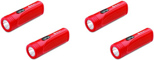 bajaj raftaar mini 1 watts led red rechargeable torch-04 torch