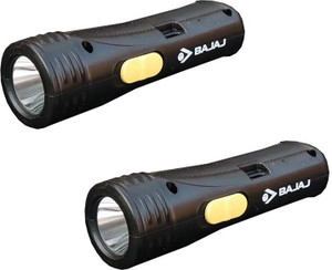bajaj raftaar mini 1 watts led black rechargeable torch-02 torch