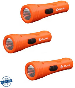 bajaj raftaar mini 1 watts led orange rechargeable torch-03 torch