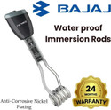 BAJAJ Water Proof & Shock Proof ! Immersion Heater Rod [ With Anti-Corrosive Nickel ] 1500 W Shock Proof Immersion Heater Rod (COPPER ROD, Approvel Safety & Quality, Water Heater Rod For Efficient Heating)