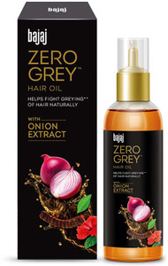 BAJAJ Zero grey anti-greying hair oil helps