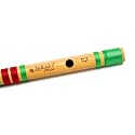 Bakale Flutes D Bass Bansuri Flute Left Handed - 33 Inches - 440Hz