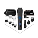 baKblade Body Grooming - BODBARBER - 11 in 1 Men's Body Grooming Kit, Attachments Include: Groin Groomer, Body Groomer, Beard Groomer, Hair Groomer, Nose & Ear Groomer, Cordless & Waterproof