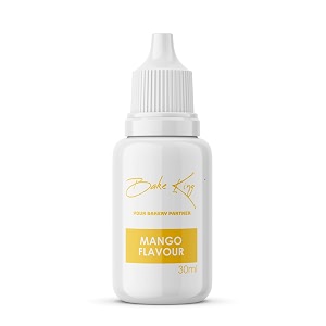 bake king mango flavour essence 30ml  baking essential ideal for cakes jams cookies ice creams chocolate