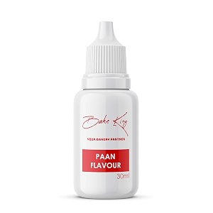 bake king paan flavour 30ml essence for baking cakes jams jelies cookies ice creams and puddings liquid food essence for cake making paan flavour 30ml