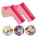 Rectangle Silicone Loaf Mold with Wooden Box | Food Grade Non-Stick Soap, Candle, Chocolate &amp; Cake Mold | Reusable Flexible Silicone Baking and DIY Craft Mold