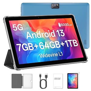 BAKEN 10.1 Inch Tablet with Case Android