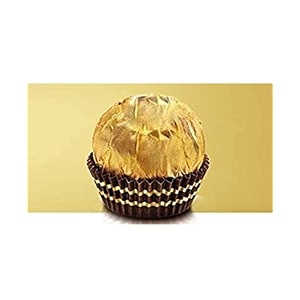 brown gold baking chocolate paper linercups 100pcs