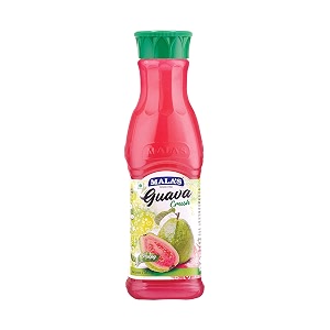 bakers king malas fruit crush syrup for cake guava  750ml  pack of 1 