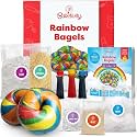 Baketivity Rainbow Bagel Kids Baking Kit with Pre-Measured Ingredients
