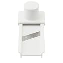 Plastic Dry Fruit & Vegetable Slicer Grater for Kitchen (White)| Multi-Purpose Manual Cutter for Dry Fruits, Chocolate, Cheese, Sharp Stainless Steel Blades, Easy to Use & Clean