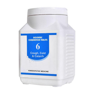 Baksons Homoeopathy Biochemic Combination Tablets 6
