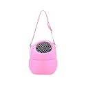 balacoo Pet Breathable Bag Small Pet Carrier Bag with Adjustable Straps Soft-Sided Messenger Carrier for Squirrel Hedgehog Sugar Glider 5.51 X 5.51 X 6.69 in