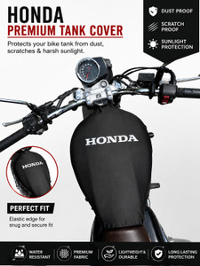 balajiaccerios honda-letter-white strap honda classic 350 bike tank cover