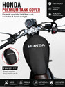 balajiaccerios HONDA-LETTER-WHITE Strap Honda Classic 350 Bike Tank Cover
