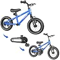 Balance Bike 2 in 1 for Kids 1.5-7 Years Old, Convertible Training Bike with Removable Pedals, Coaster Brake &amp; V-Brake, Wheels with Durable Off-Road Tires | Learn to Ride in Hours