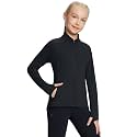 baleaf Kid's Fleece Jacket Full-Zip Raglan Sleeve Riding Shirts