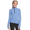 baleaf Girls Fleece Shirts Half Zip Long Sleeve Kids Winter Jacket