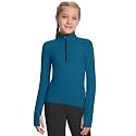 baleaf Girls Fleece Shirts Half Zip Long Sleeve Kids Winter Jacket