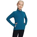 baleaf Kid's Fleece Jacket Full-Zip Raglan Sleeve Riding Shirts
