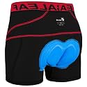 BALEAF Men's Cycling Underwear 3D Padded Bike Shorts with Padding Road Biking MTB Liner Bicycle Gear Accessories