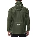 baleaf Men's Light Running Hiking Rain Jacket Waterproof with Hood Windbreaker Pullover Coats Hoodie Packable