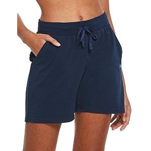 BALEAF Womens Cotton Yoga Shorts Sweat Athletic