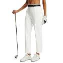 baleaf Women's Golf Pants Straight Leg Work Casual Slacks