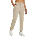 baleaf Women's Golf Pants Straight Leg Work Casual Slacks