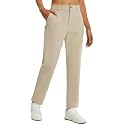 baleaf Women's Golf Pants Straight Leg Work Casual Slacks