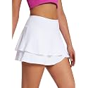 BALEAF Women39s Pleated Tennis Skirts Layered Ruffle
