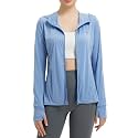 baleaf Women's Sun Protection Jacket Hoodie Clothing Lightweight Long Sleeve Sun Cover Up Shirt