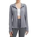 baleaf Women's Sun Protection Jacket Hoodie Clothing Lightweight Long Sleeve Sun Cover Up Shirt