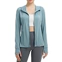 baleaf Women's Sun Protection Jacket Hoodie Clothing Lightweight Long Sleeve Sun Cover Up Shirt
