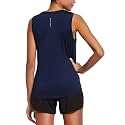 baleaf Women's Workout Tank Tops Athletic Running Gym Yoga Shirts