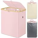 BALEINE 140L Laundry Hamper with Lid, Large Laundry Basket Bin