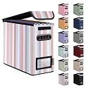 BALEINE File Organizer Box with Lid, Collapsible Hanging File Storage Box