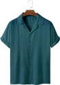 Balkrishna Creation Men Regular Fit Solid Cut Away Collar Casual Shirt