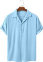 Balkrishna Creation Men Regular Fit Solid Cut Away Collar Casual Shirt