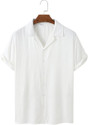 Balkrishna Creation Men Regular Fit Solid Cut Away Collar Casual Shirt